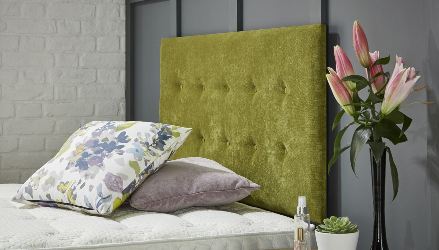 Chelsea-Olive-Headboard Chelsea-Olive-Headboard