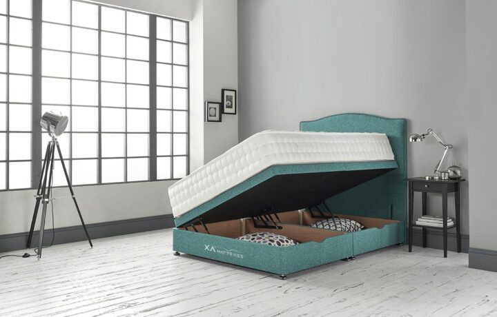 Puccini-3000-Ascot-Turquiose-1bv2 copy-min Best Mattress Shop Tottenham London - Bedroom Furniture Store London - Beds and Mattresses Shop Store London, UK - XA Mattress